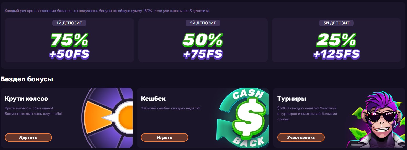 Либет Casino депозит